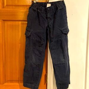 EUC! Boys size 8, Lands End Iron Knee navy blue cargo pants!